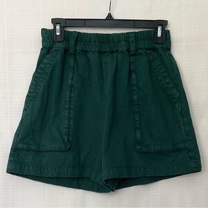 YFB Women's Green pull on Shorts